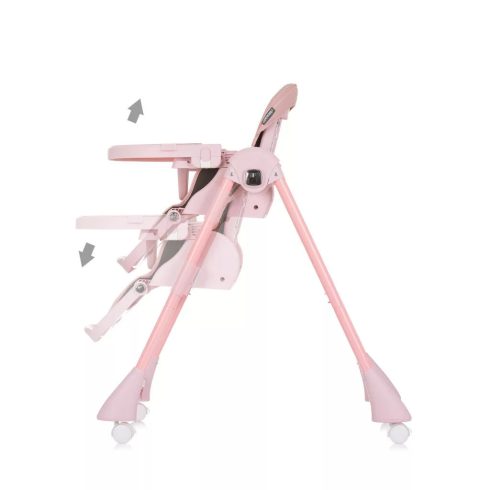 Chipolino Candy Shop multifunkciós etetőszék - Flamingo 