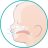 Chicco PhysioForma® Micro éjszakai minicumi 0-2 hó (2 db) - kék