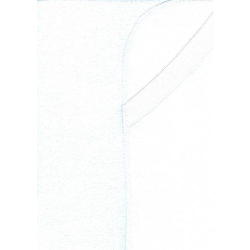 Baby Shop matracvédő lepedő 70*120 cm - világos kék