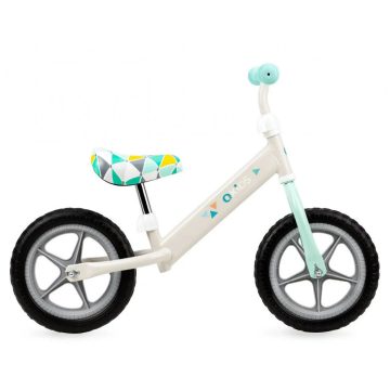 QKIDS Fleet futóbicikli 12" - gray triangles