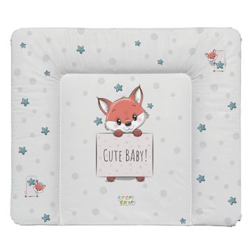   Babastar puha pelenkázó lap 85*75 cm - Levendula csillagos róka  