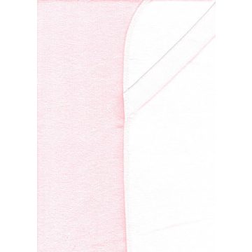 Baby Shop matracvédő lepedő 80*180 cm - rózsaszín