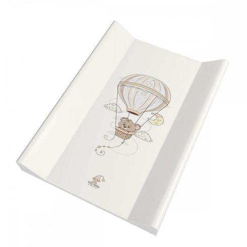 Merev pelenkázó lap 50*70 cm - Hőlégballonos maci bézs
