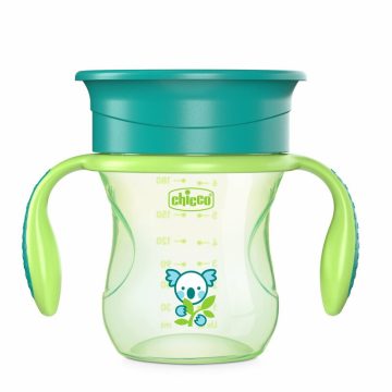   Chicco Perfect  Cup 360° itatópohár 200ml - 12m+ zöld koala 