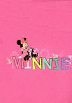 Disney pamut,gumis lepedő - Minnie cicás (pink)