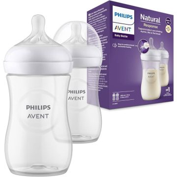 Philips AVENT Natural Response cumisüveg 260 ml, 1hó+ 2 db