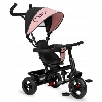 MoMi IRIS tricikli (forgatható üléssel) - Pink
