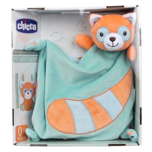 Chicco Red Panda Doudou szundikendő 0h +