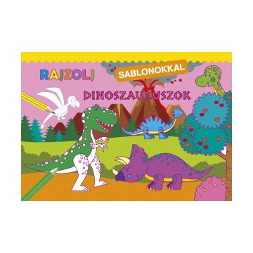 Rajzolj sablonokkal - Dinoszauruszok