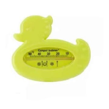  Canpol fürdővíz hőmérő -  zöld kacsás