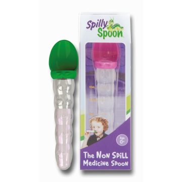 Spilly Spoon gyógyszeradagoló kanál - rózsaszín