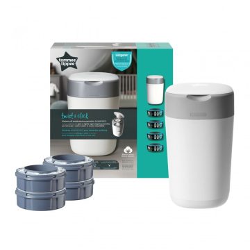   Tommee Tippee Twist&Click pelenkacsomagoló + 4 db utántöltő