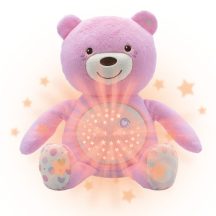 Chicco Baby Bear plüss maci projektor rózsaszín 