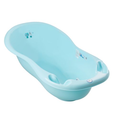Tega Baby 102 cm leereszthetős babakád - DOG & CAT light blue