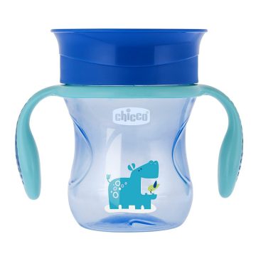 Chicco Perfect 360° itatópohár 200ml - 12m+ kék