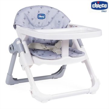   Chicco Chairy 2in1 székmagasító ülőke és kisszék - Bunny szürke