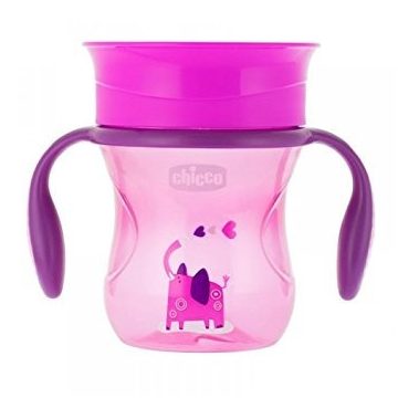 Chicco Perfect 360° itatópohár 200ml - 12m+ pink