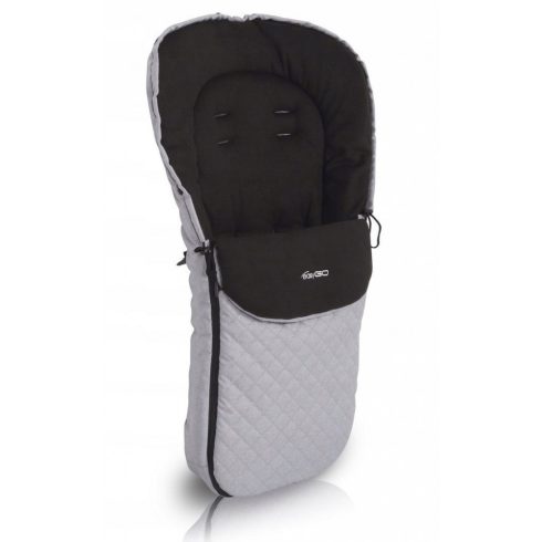 EasyGo bundazsák babakocsiba - grey fox