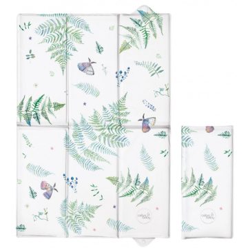 Pelenkázó alátét utazáshoz  Watercolor World Polypody